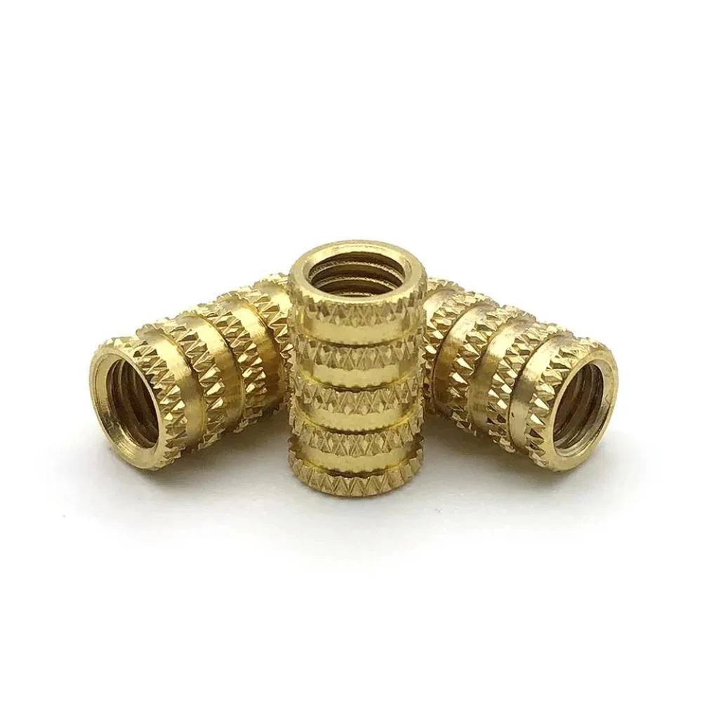 High Quality Automotive Knurled Nut M10 M2 Brass Insert Knurled Nut