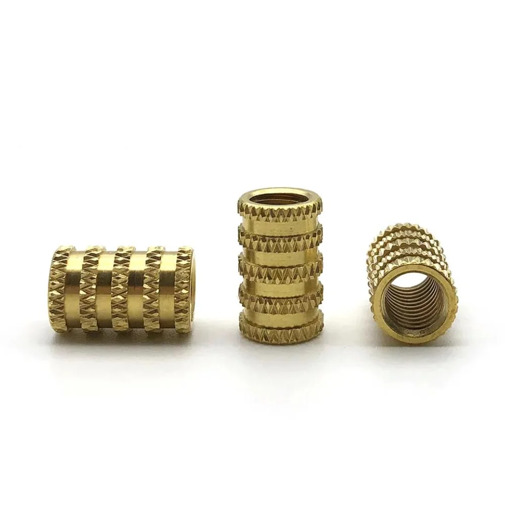 High Quality Automotive Knurled Nut M10 M2 Brass Insert Knurled Nut